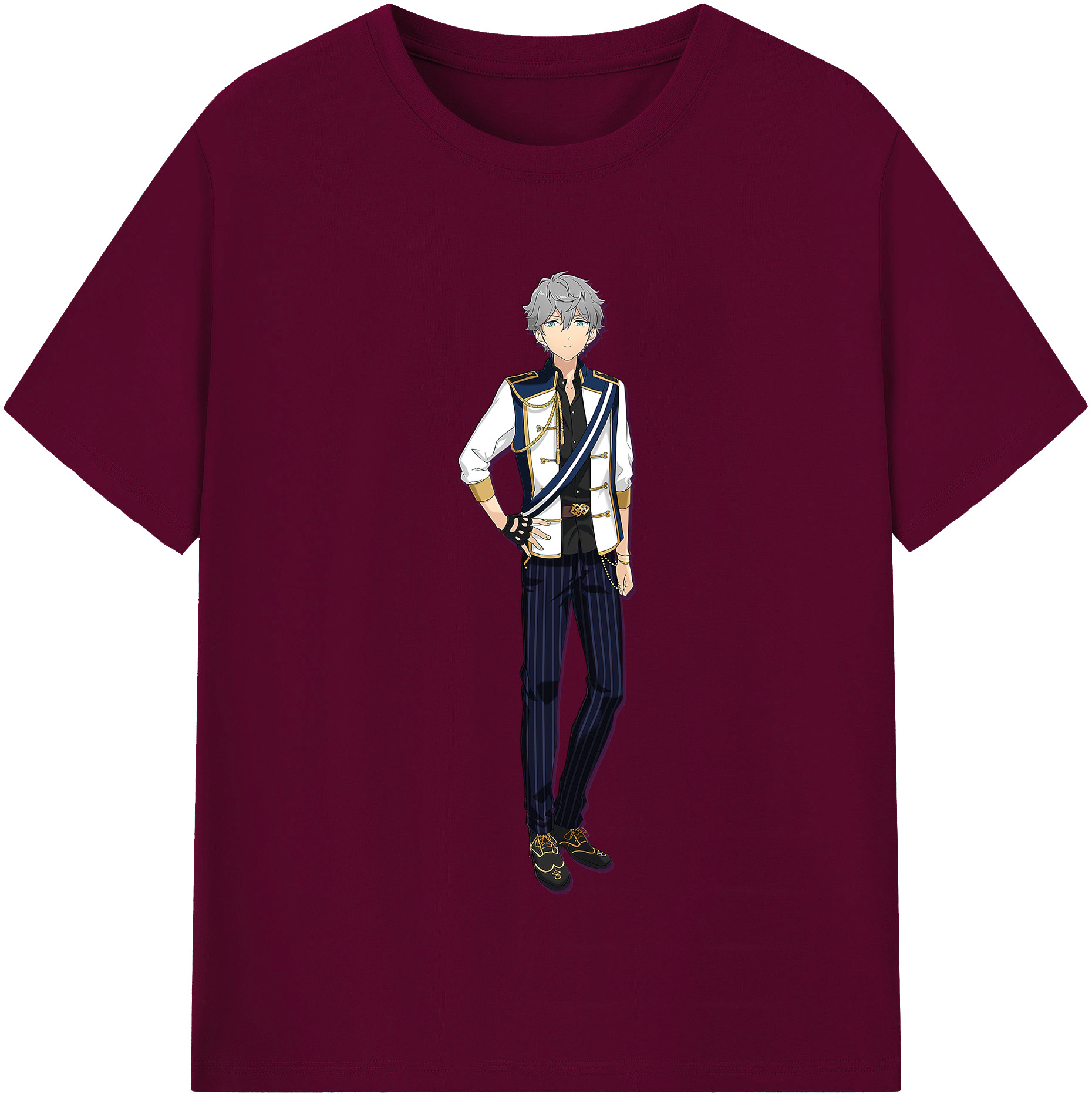 （画像用） あんさんぶるスターズ! Ensemble Stars レディースカジュアルプリントTシャツ（綿100％）